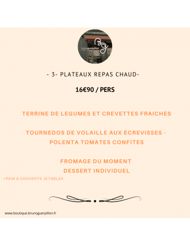 -3- Plateau Repas Chaud