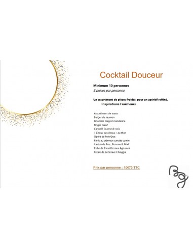 Cocktail Douceur